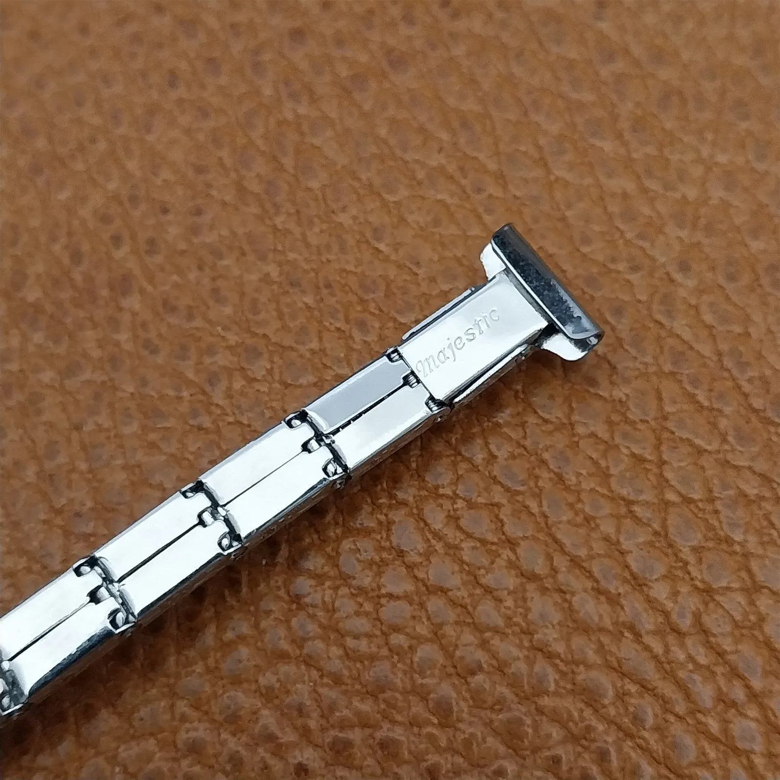 1920s 11mm White Gold-Filled Bates & Bacon Ladies Unused Antique Watch Band