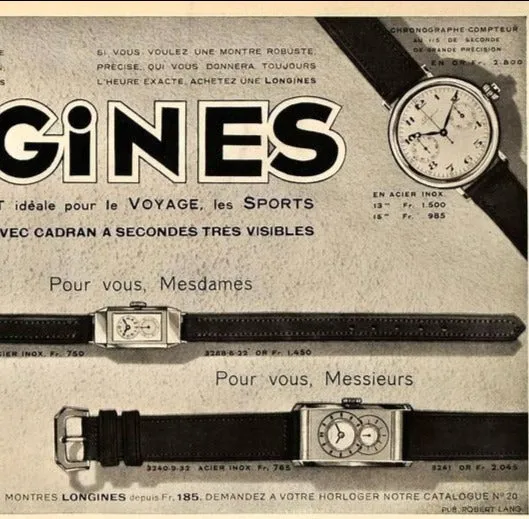 1933 Longines super rare and wonderful 3359 Duo-dial solid 18k Doctors watch 'SuperSolo' cal 9.32