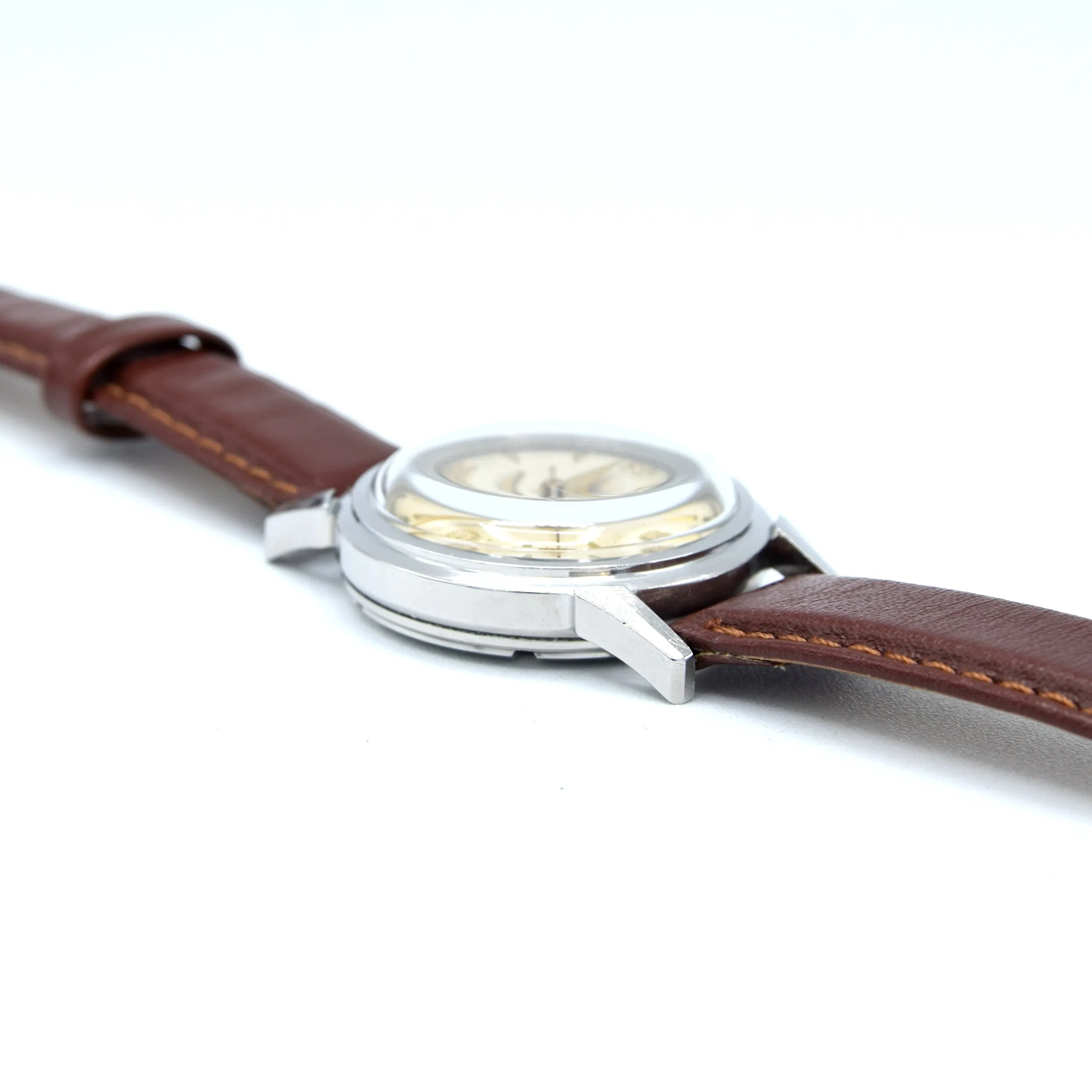 1951 Longines Manual Wind Wristwatch Model 6244 with Gorgeous Original Dial Cal 23zs