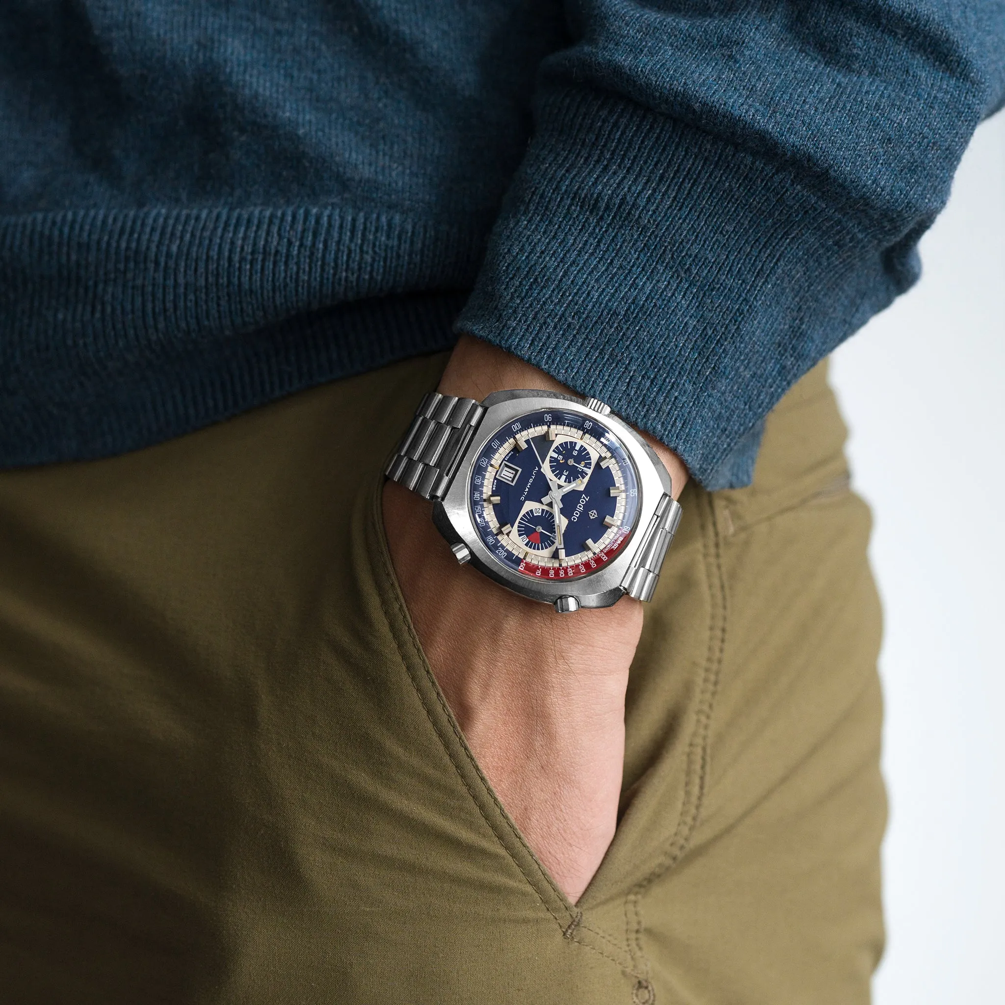 1970s Zodiac Chronograph Ref. 902 886