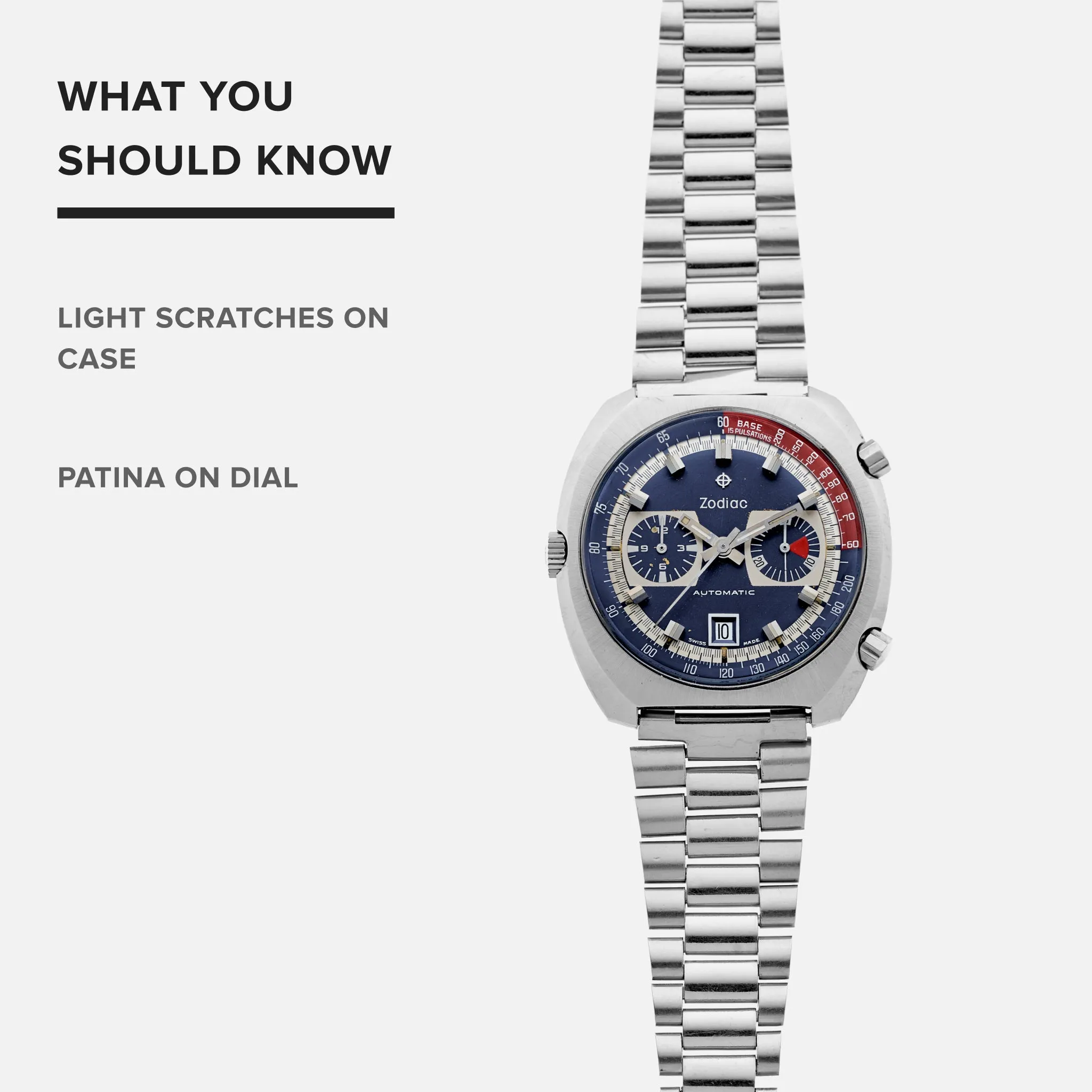 1970s Zodiac Chronograph Ref. 902 886