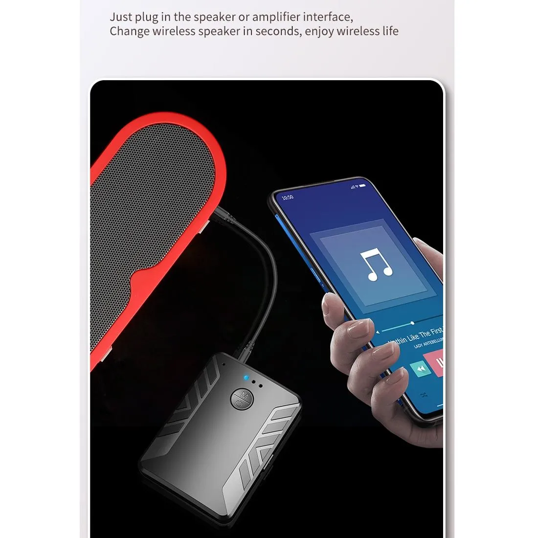 2-in-1 Bluetooth Audio Adapter T-19 Receiver / Transmitter