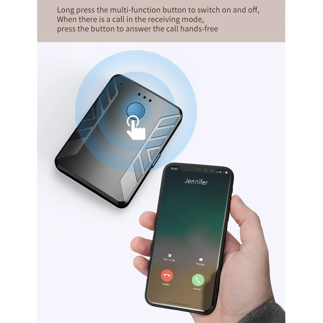 2-in-1 Bluetooth Audio Adapter T-19 Receiver / Transmitter