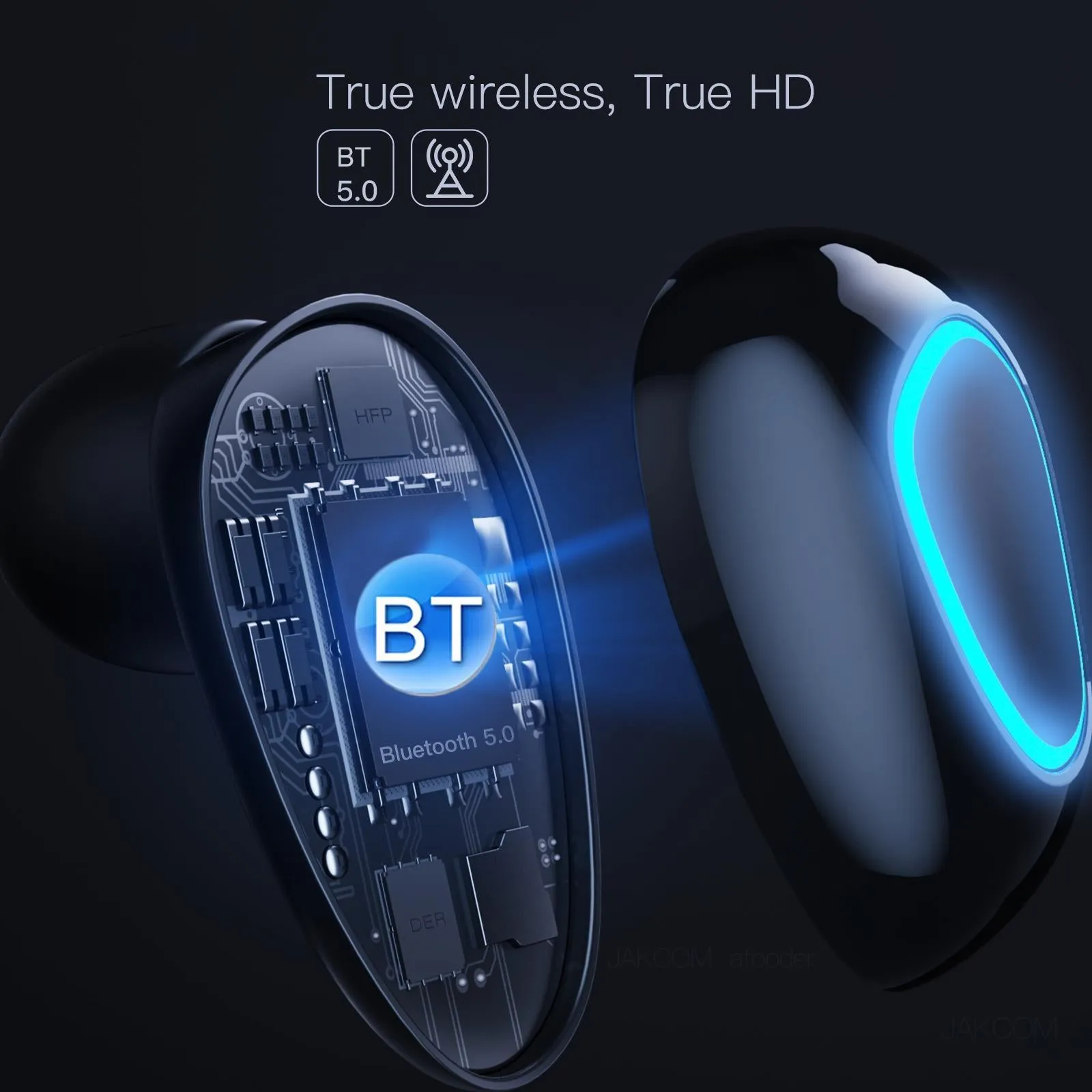 2-in-1 True Wireless Earbuds with Bluetooth 5.0 and Power Bank