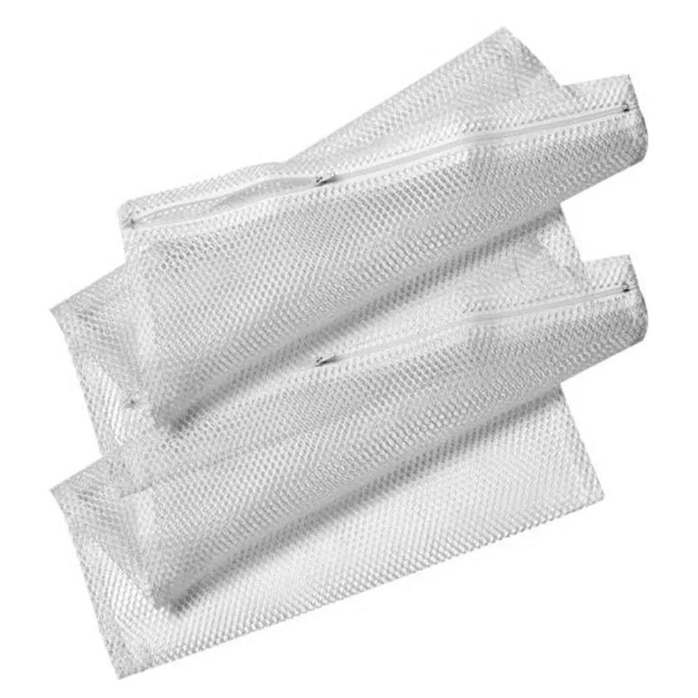 2 Pack Mesh Laundry Bag 16" x 20" Lingerie Delicates Panties Bras Wash Protector
