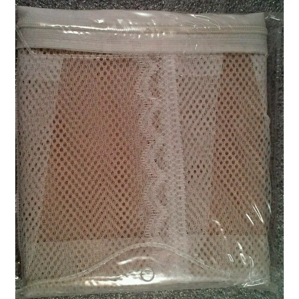 2 Washing Mesh Bags 4 Zip Compartments Socks Bra Laundry Underwear Lingerie Wash