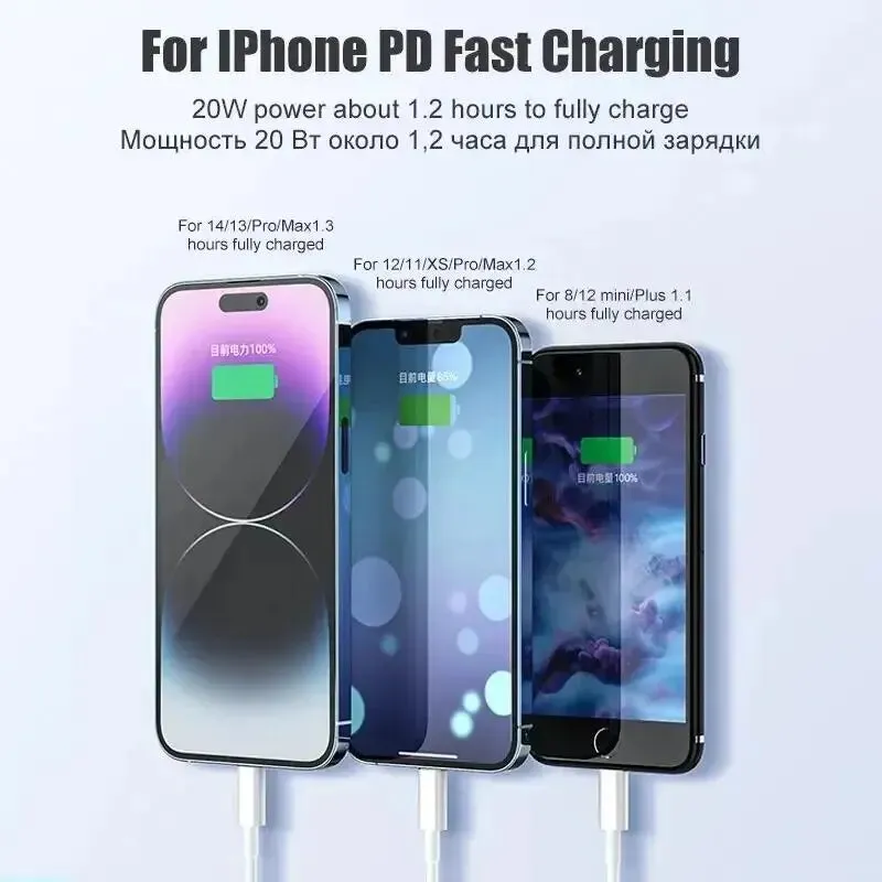 20w Fast Charging Cable for Iphone 13/12/11/14 Pro Max