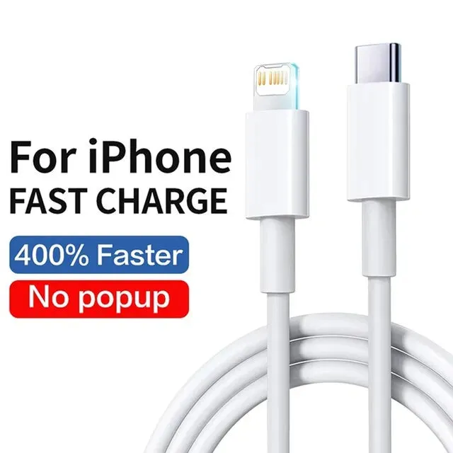 20w Fast Charging Cable for Iphone 13/12/11/14 Pro Max