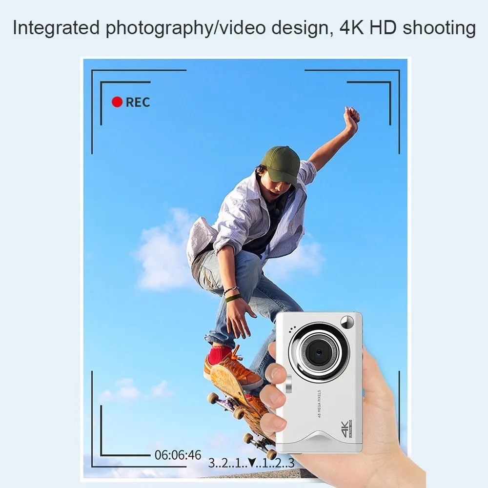 3.0-inch Autofocus 4k Hd Digital Camera with Hd Screen