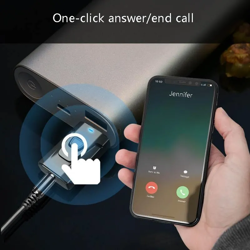 4-in-1 Bluetooth 5.0 Audio Adapter with Usb Transmit / Receive