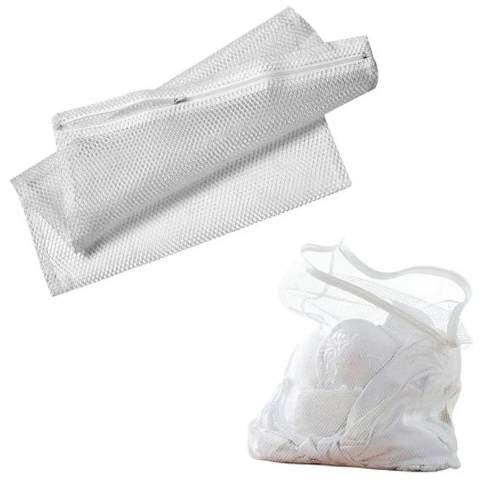 6 Mesh Laundry Bag 14" x 18" Lingerie Delicates Panties Hose Bras Wash Protect