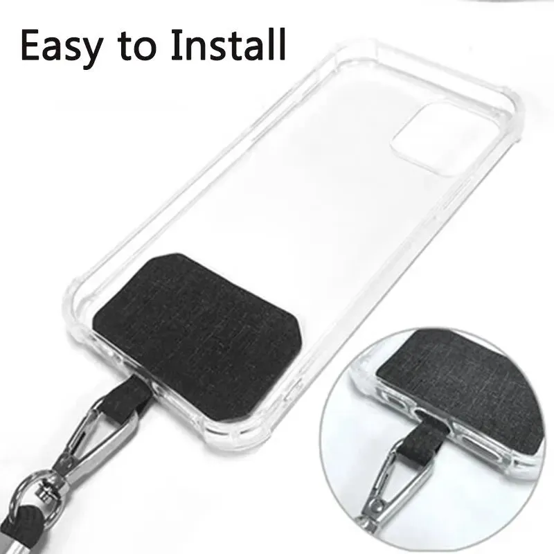 Adjustable Mobile Phone Lanyard with Safety Strap