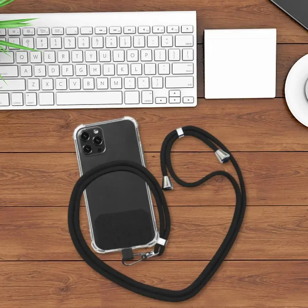 Adjustable Mobile Phone Lanyard with Safety Strap