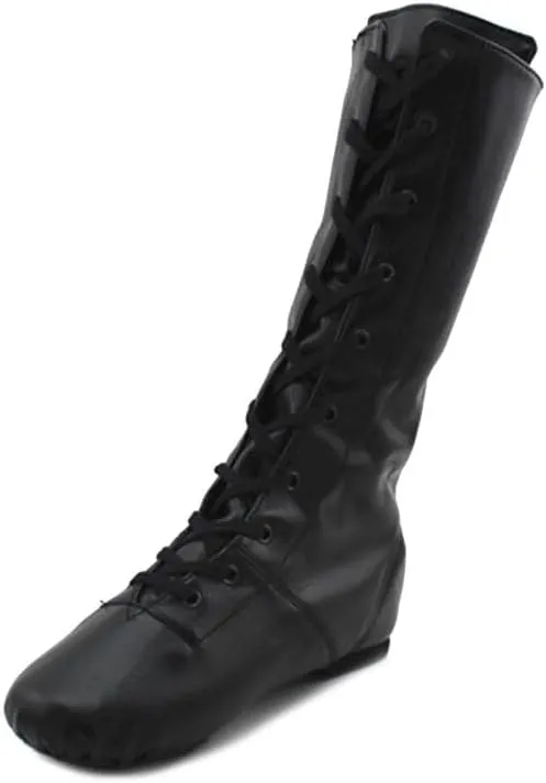 AOQUNFS Women High-top Jazz Dance Shoes Kids Dancing Sneakers Jazz Teaching Modern Dance Boot