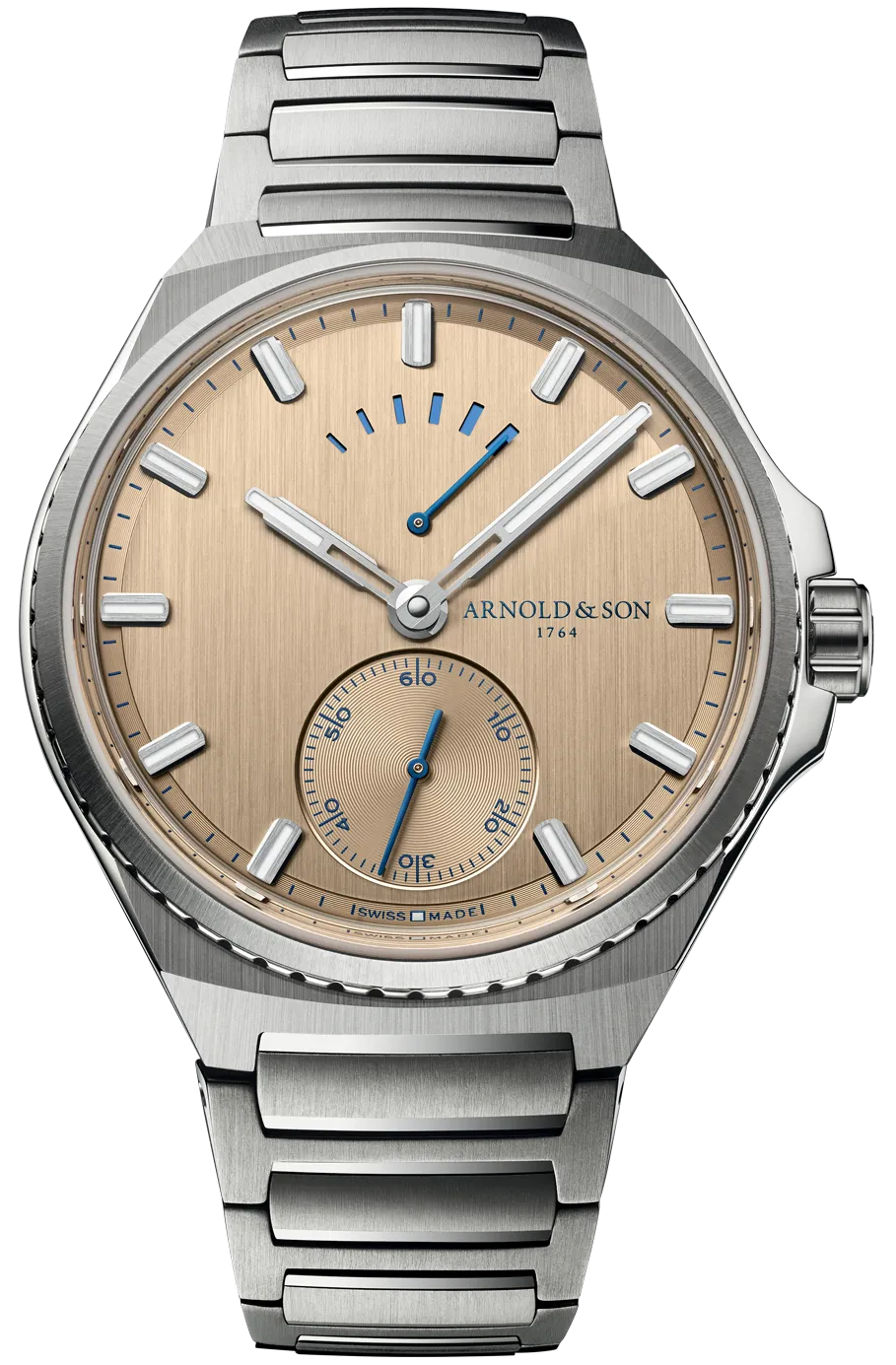 Arnold & Son Longitude Titanium Kingsand Gold