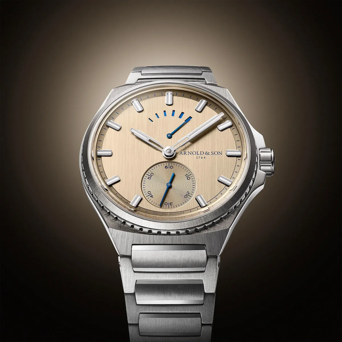 Arnold & Son Longitude Titanium Kingsand Gold