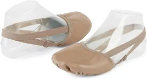 Balera Unisex Leather Turner Dance Shoe with Half Sole Perfect for Dance