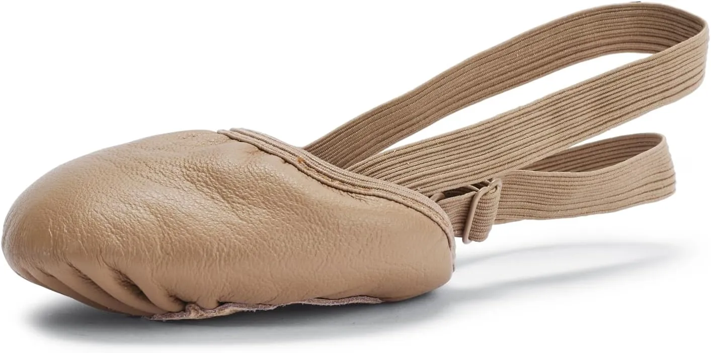 Balera Unisex Leather Turner Dance Shoe with Half Sole Perfect for Dance