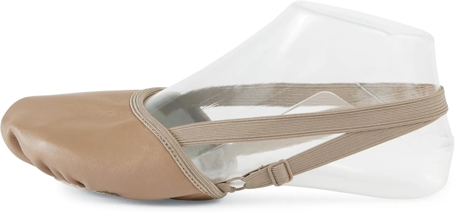 Balera Unisex Leather Turner Dance Shoe with Half Sole Perfect for Dance