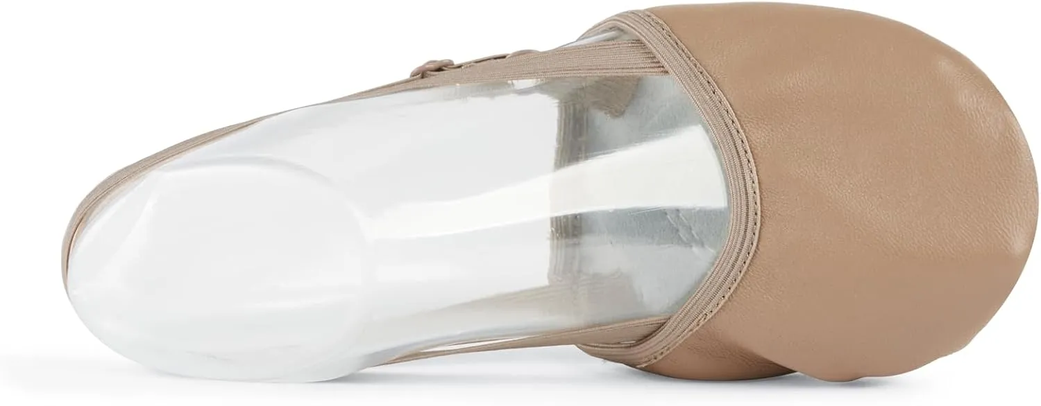 Balera Unisex Leather Turner Dance Shoe with Half Sole Perfect for Dance