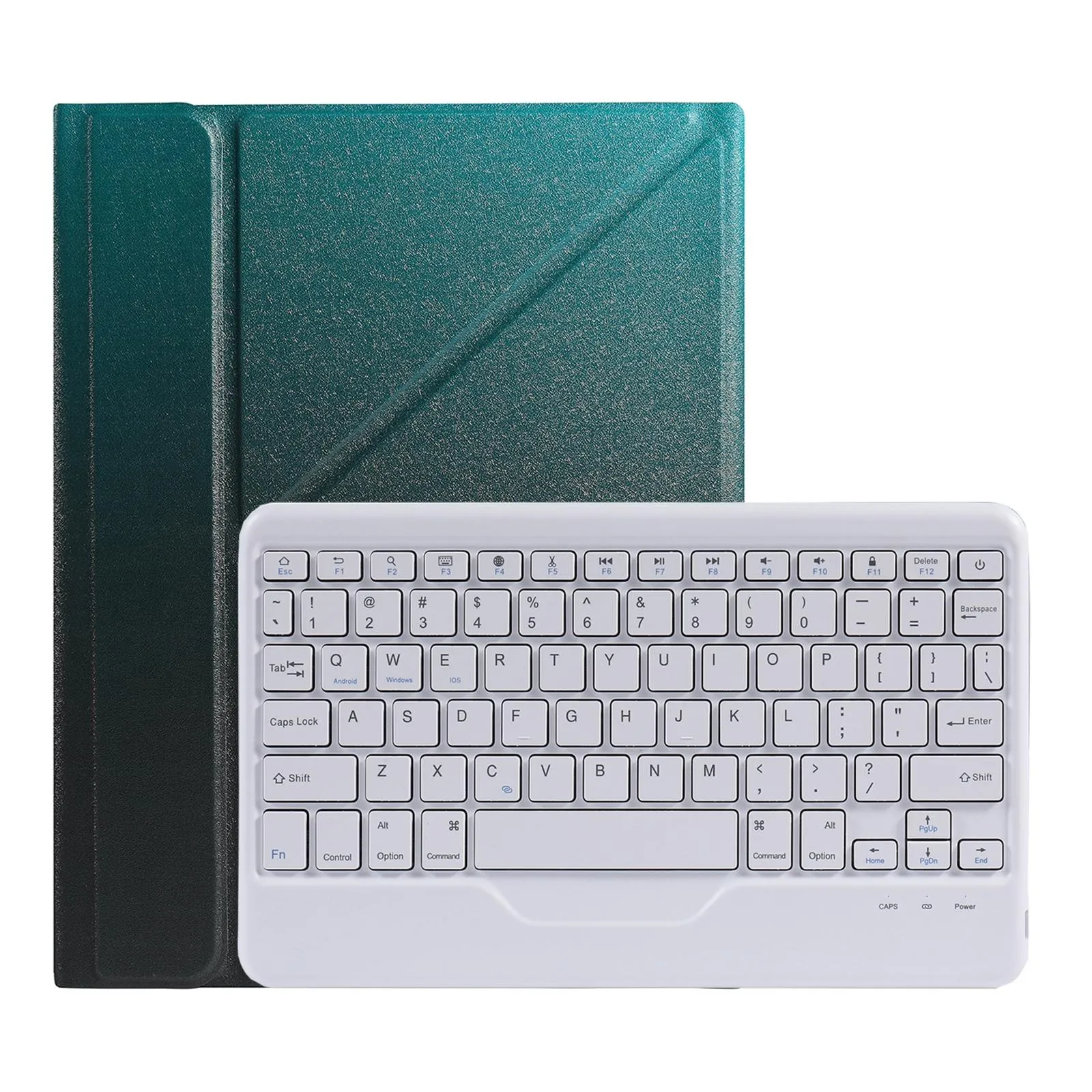 Bluetooth Keyboard Leather Case For Ipad Pro 11 With Triangle Holder & Pen Slot - Fits 2021 / 2020 / 2018 & Air 4 10.9 - Splittable