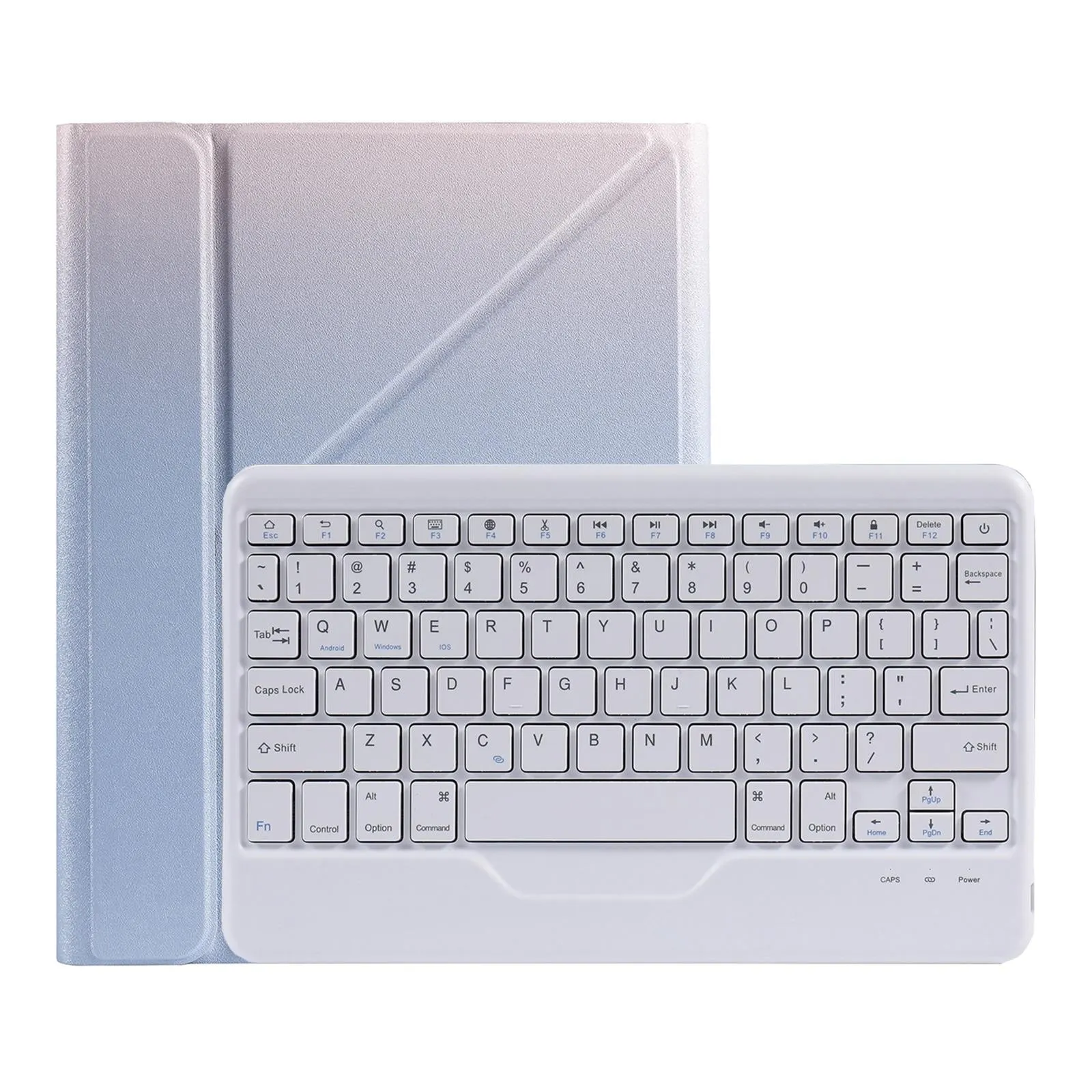 Bluetooth Keyboard Leather Case For Ipad Pro 11 With Triangle Holder & Pen Slot - Fits 2021 / 2020 / 2018 & Air 4 10.9 - Splittable