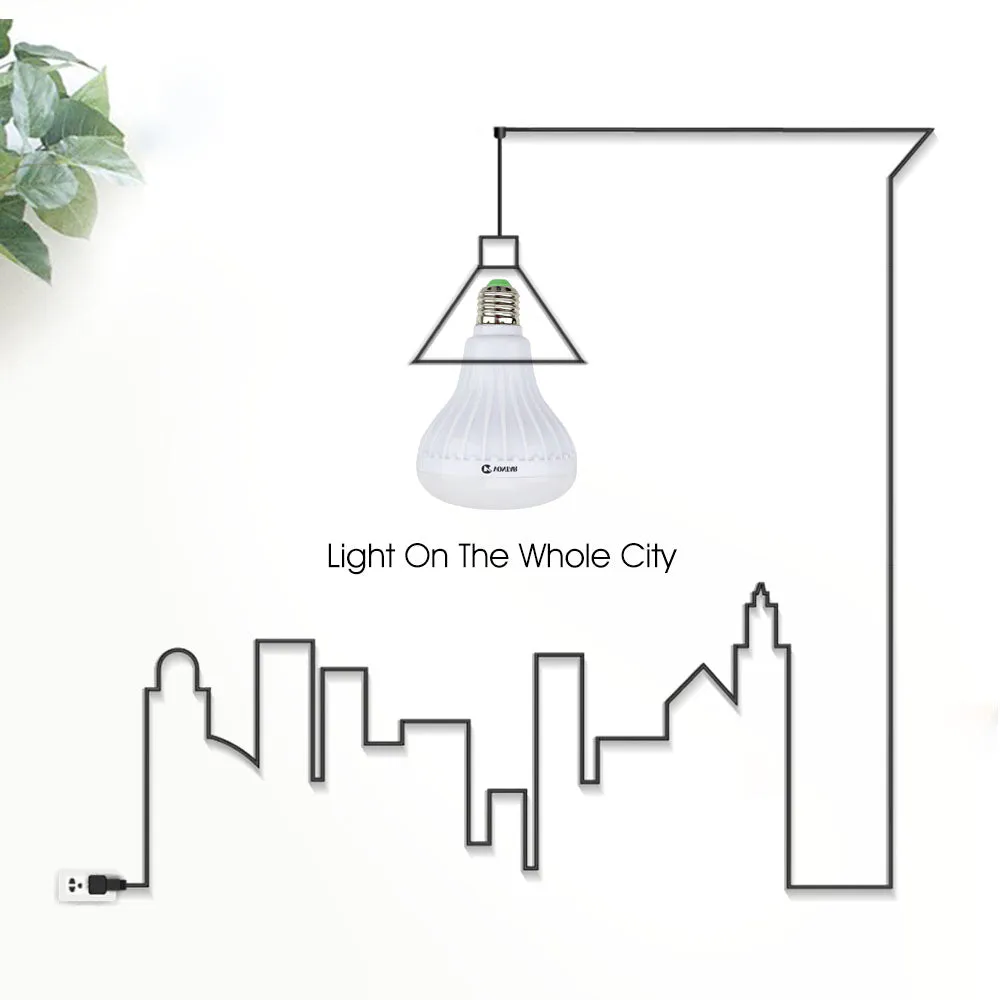 Bluetooth Smart LED Light Speaker with Remote Controler
