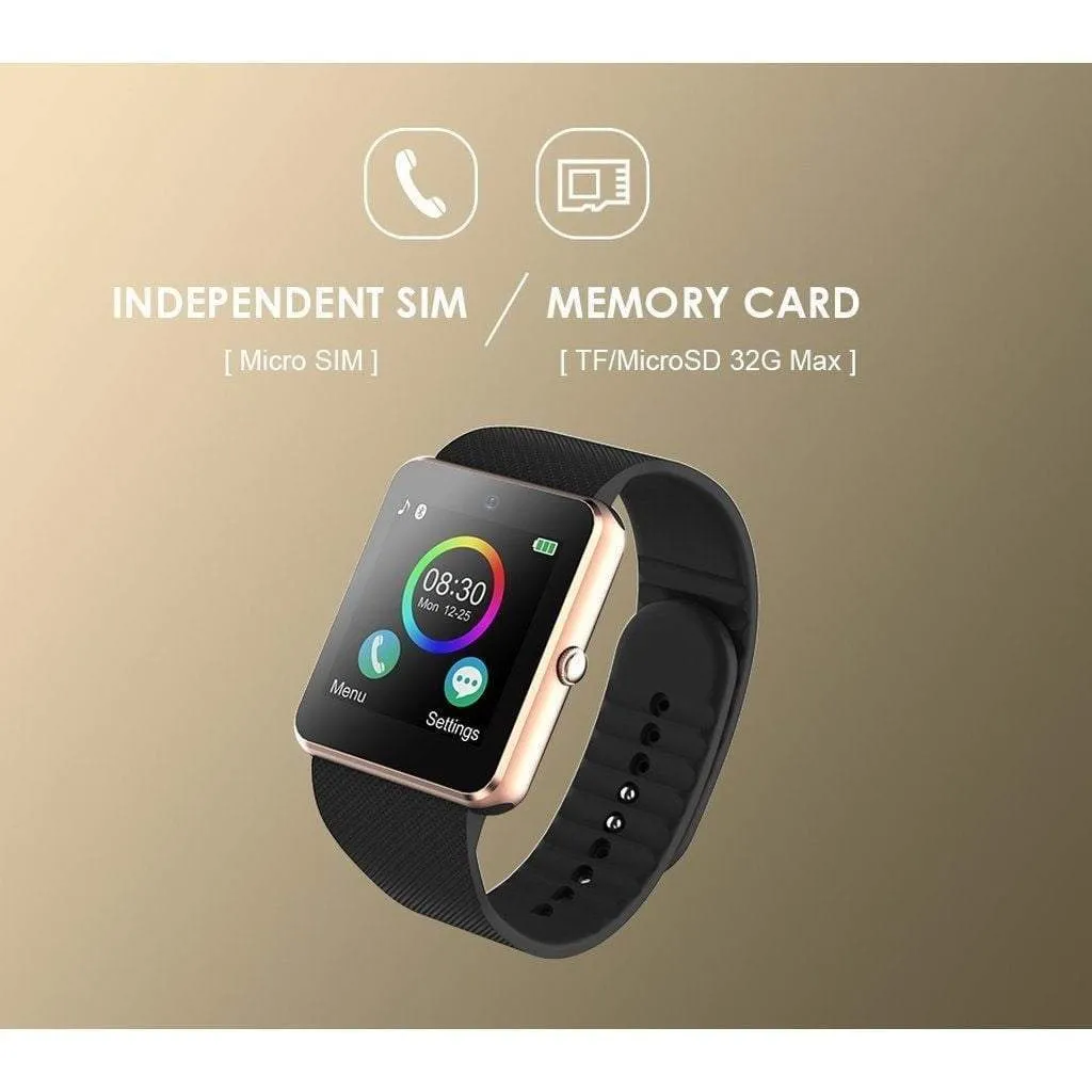 Bluetooth Smartwatch Phone Watch Camera Touch Screen