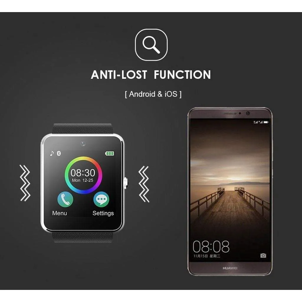 Bluetooth Smartwatch Phone Watch Camera Touch Screen