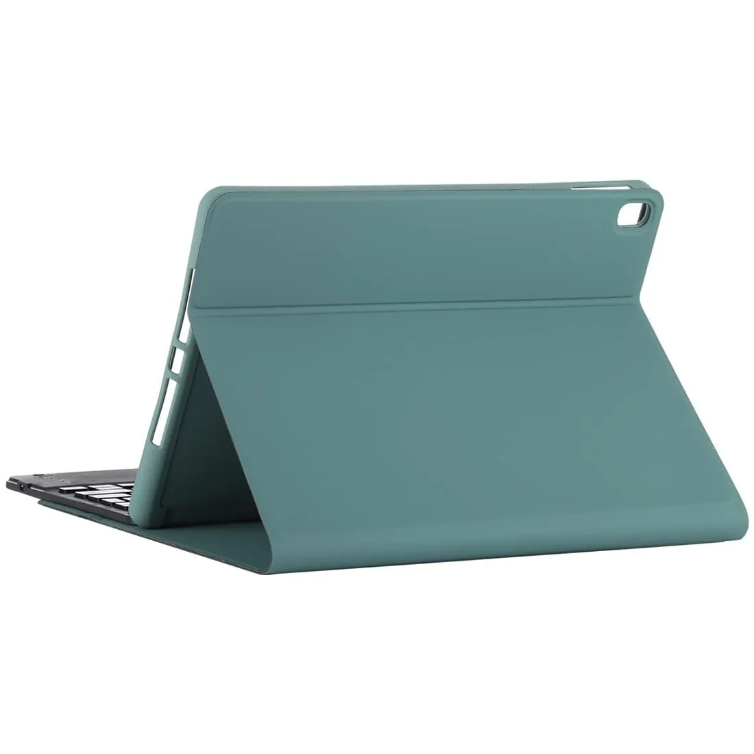 Bluetooth Tablet Case For Ipad 10.2 / Ipad Air 2019 With Touch Pad & Backlight & Pen Holder - Detachable Microfiber Leather