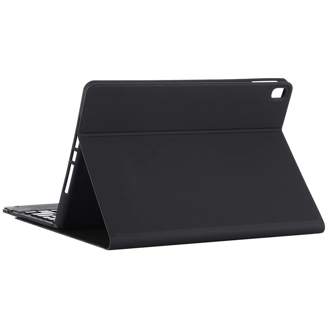 Bluetooth Tablet Case For Ipad 10.2 / Ipad Air 2019 With Touch Pad & Backlight & Pen Holder - Detachable Microfiber Leather