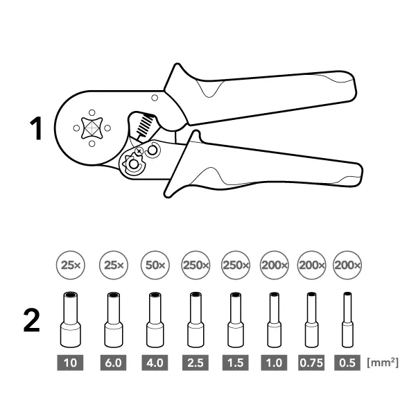 Borero - Crimping pliers