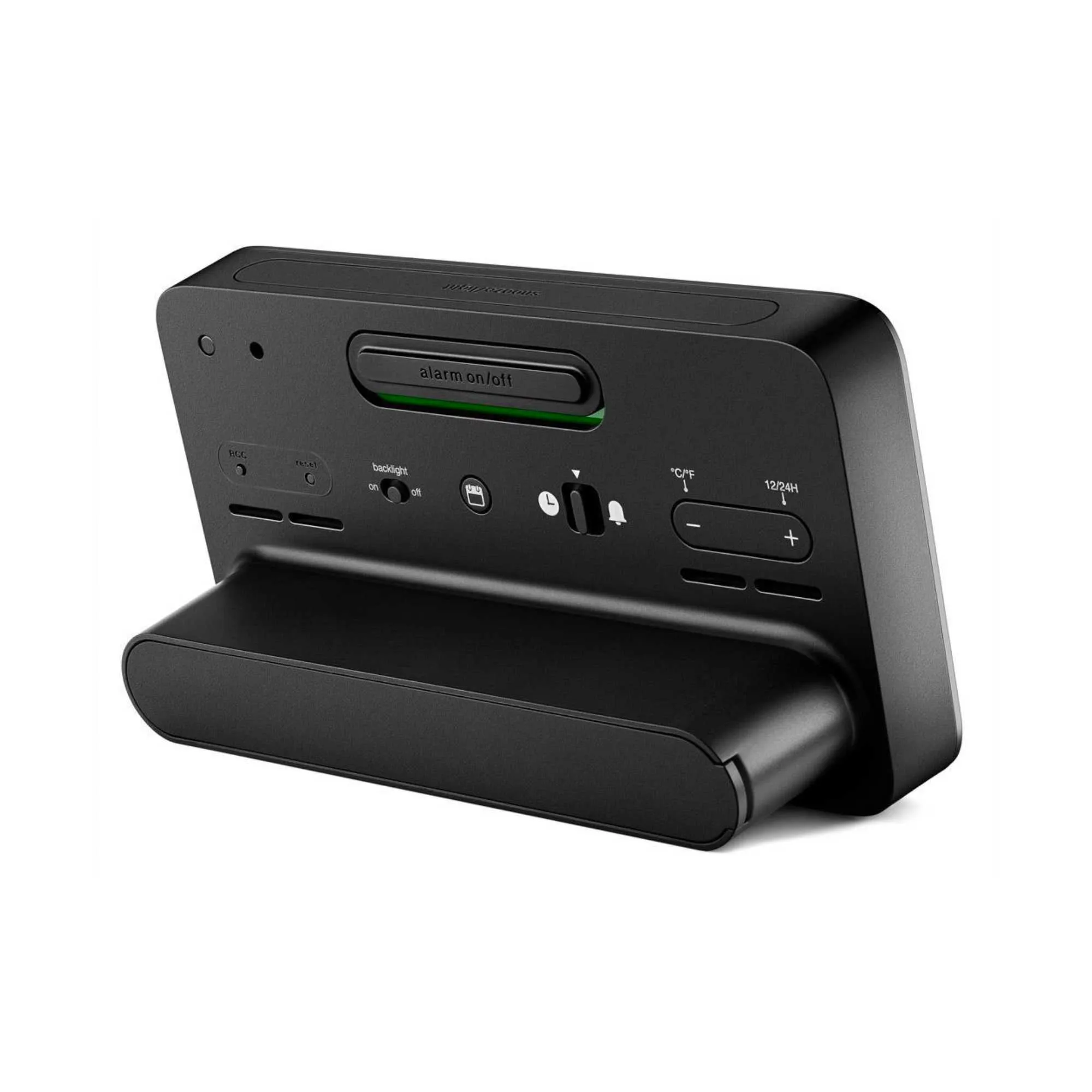 Braun BC10 Alarm Clock, Black
