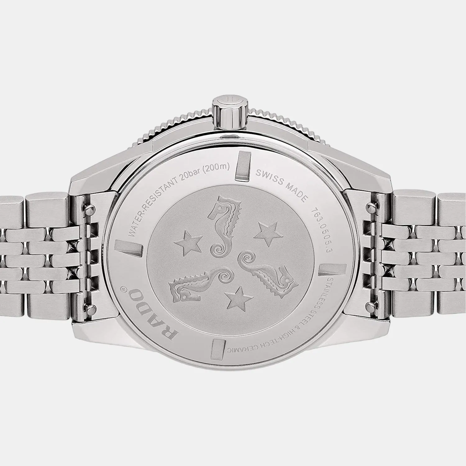 Captain Cook Men Analog Stainless Steel Automatic Watch R32505203