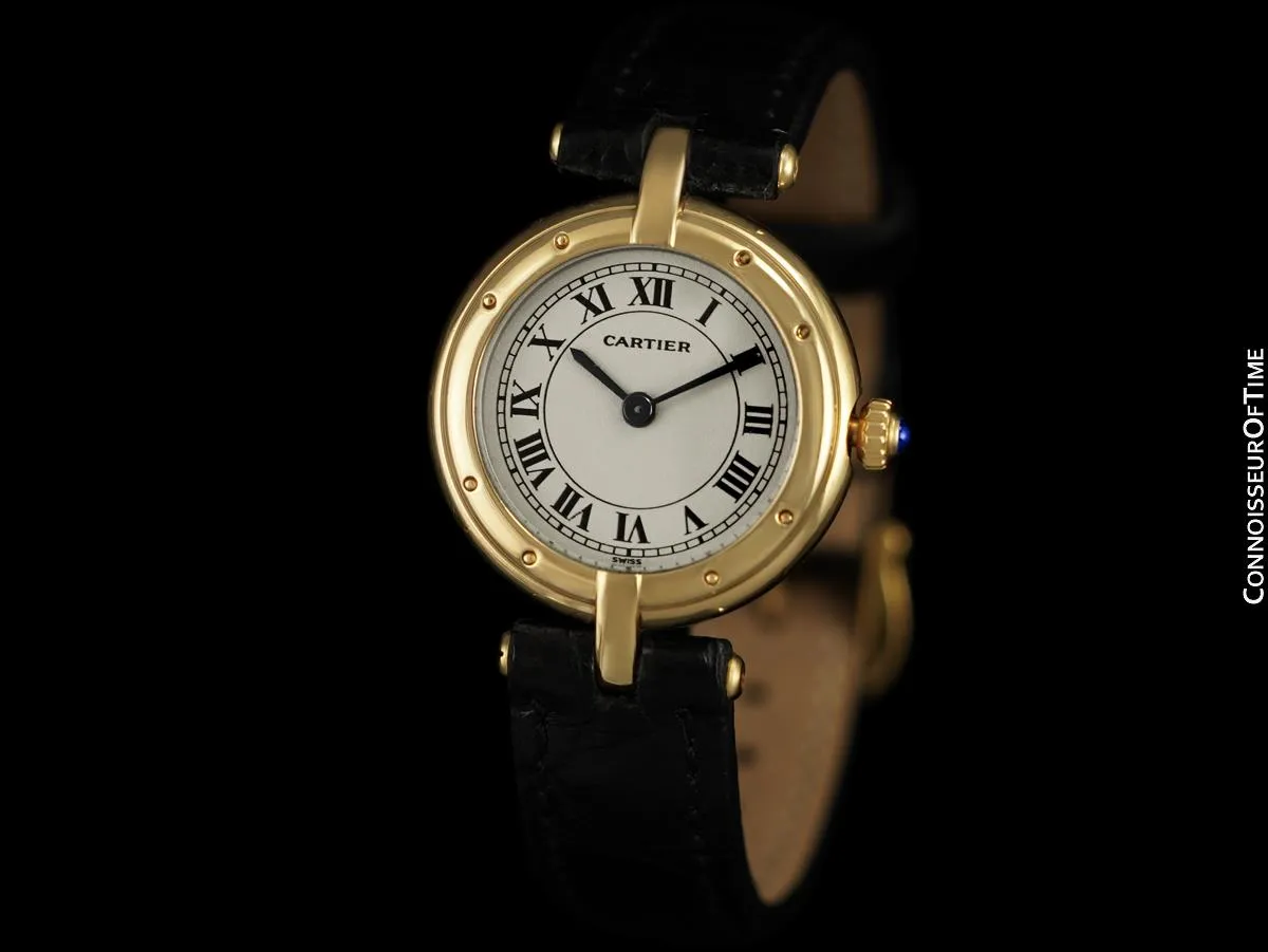 Cartier (Cougar) Panthere VLC Vendome Ladies Watch - 18K Gold
