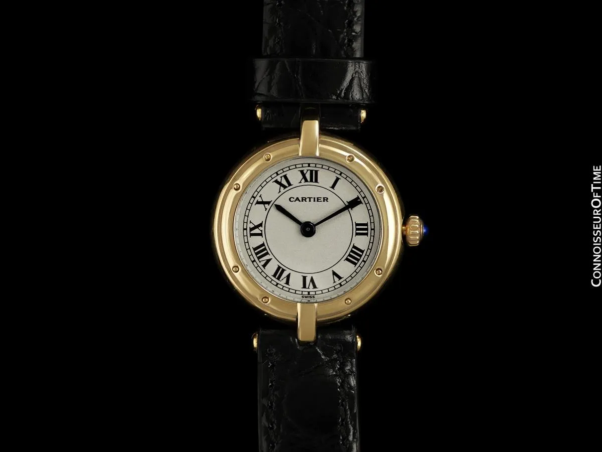 Cartier (Cougar) Panthere VLC Vendome Ladies Watch - 18K Gold