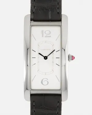 Cartier Prive Tank Cintree Platinum