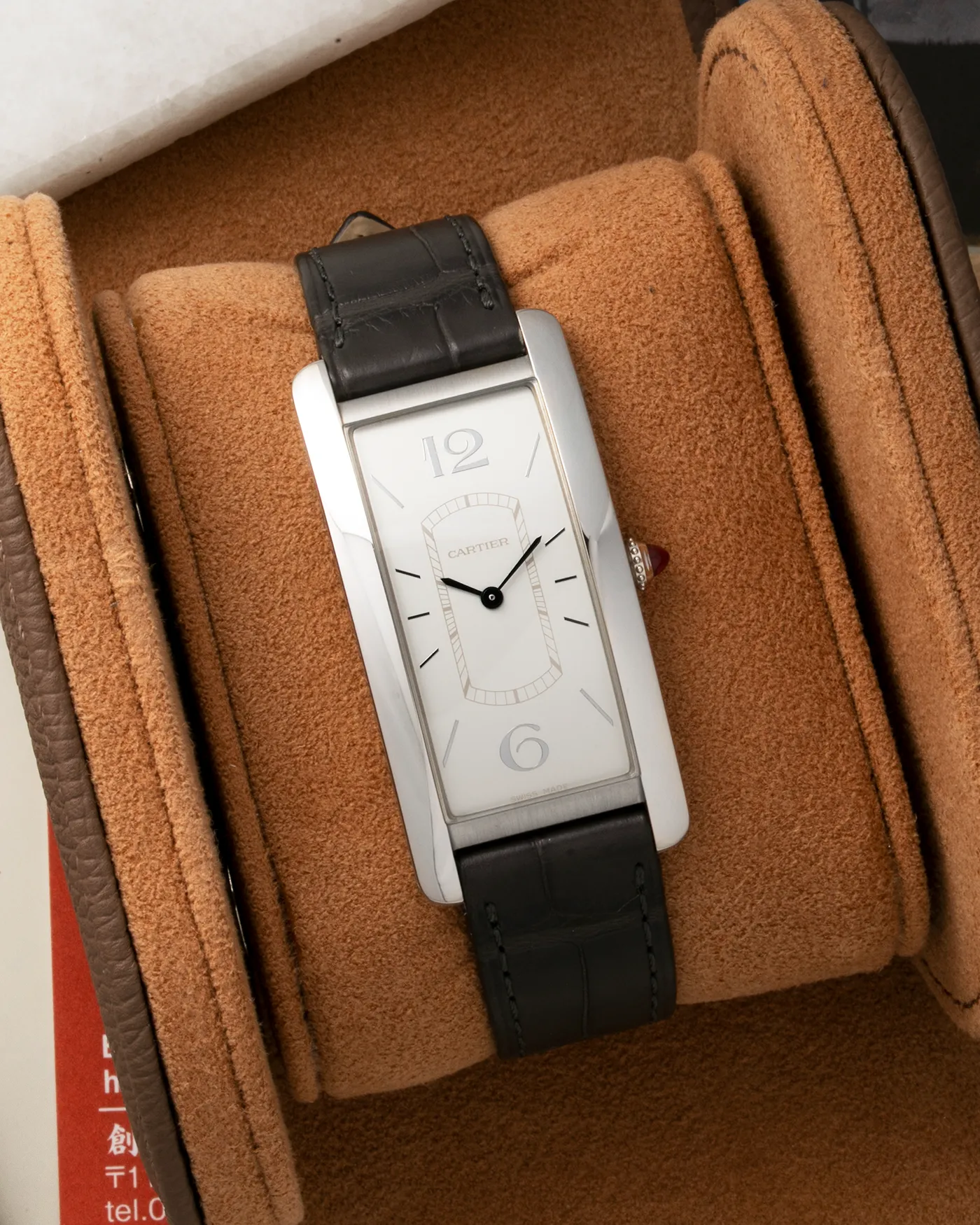 Cartier Prive Tank Cintree Platinum