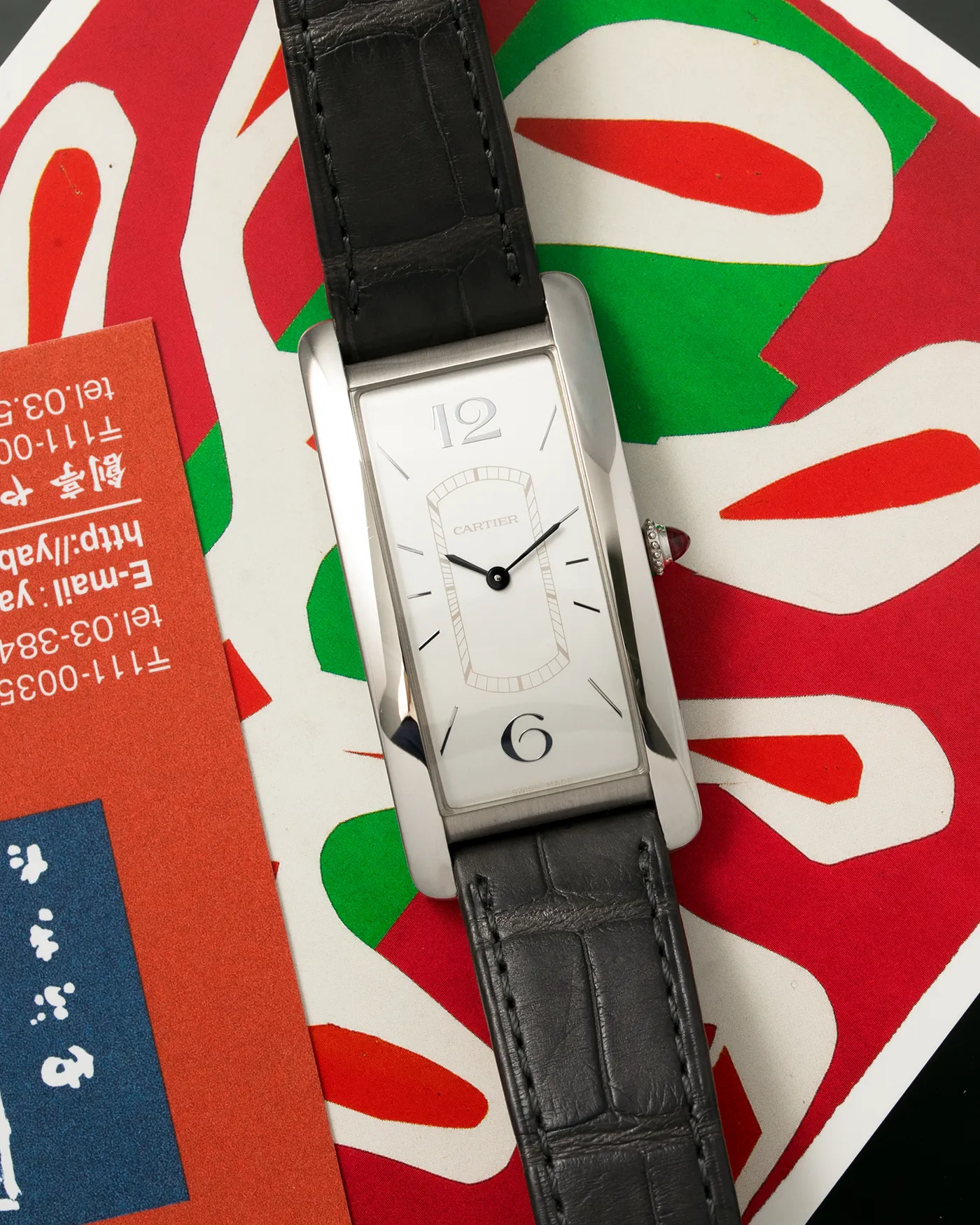 Cartier Prive Tank Cintree Platinum