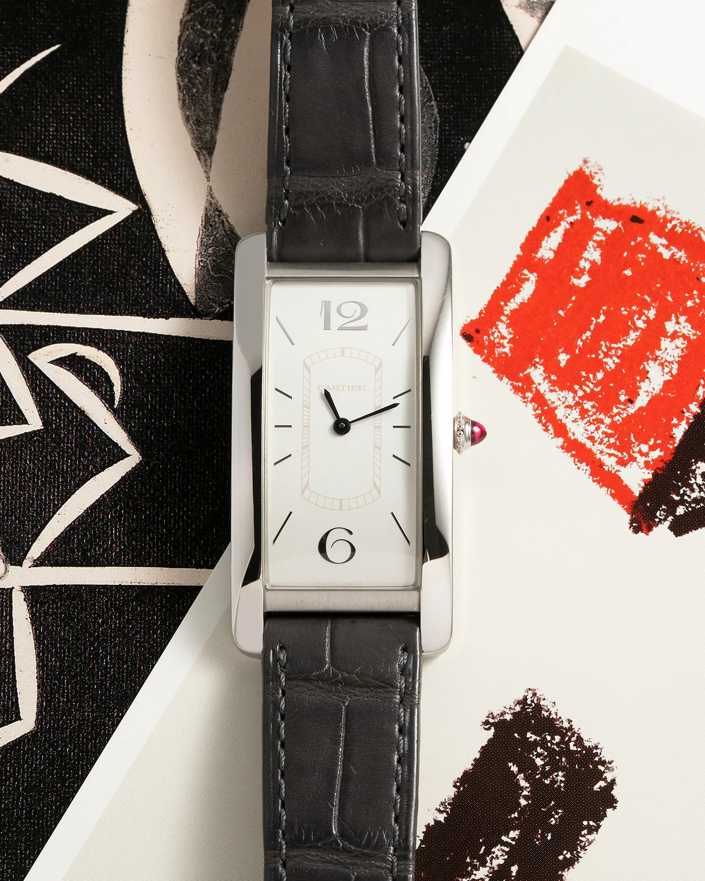 Cartier Prive Tank Cintree Platinum