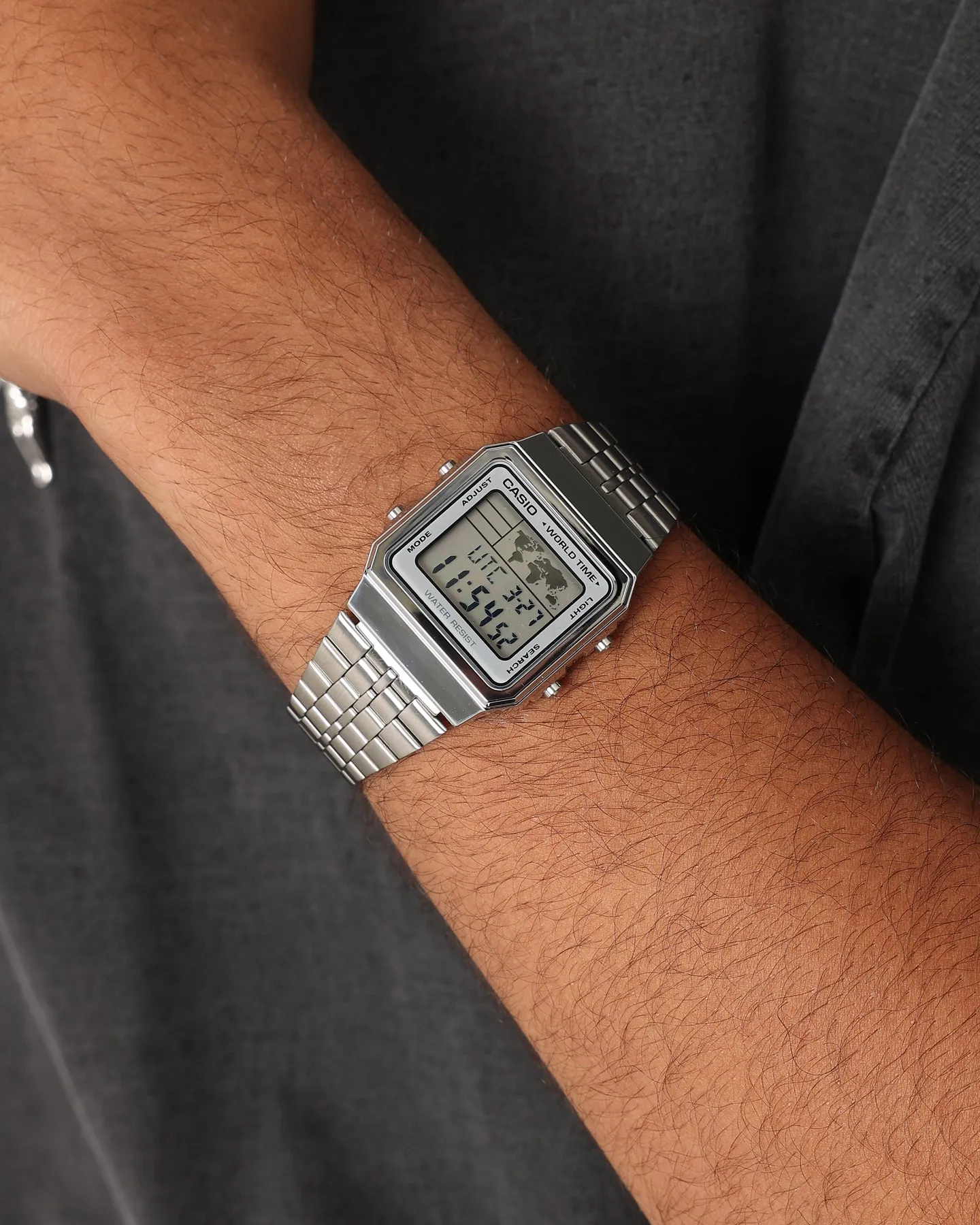 Casio A500WA-7DF Silver