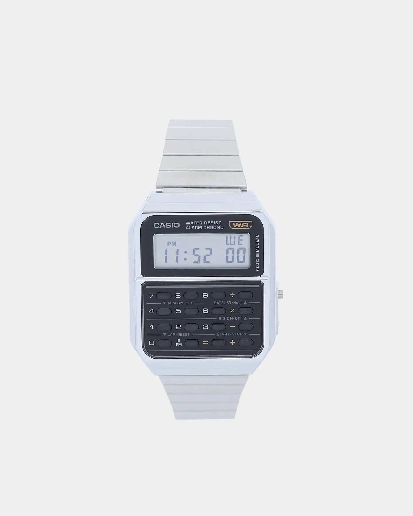 Casio CA500WE-1A Watch Silver/Black