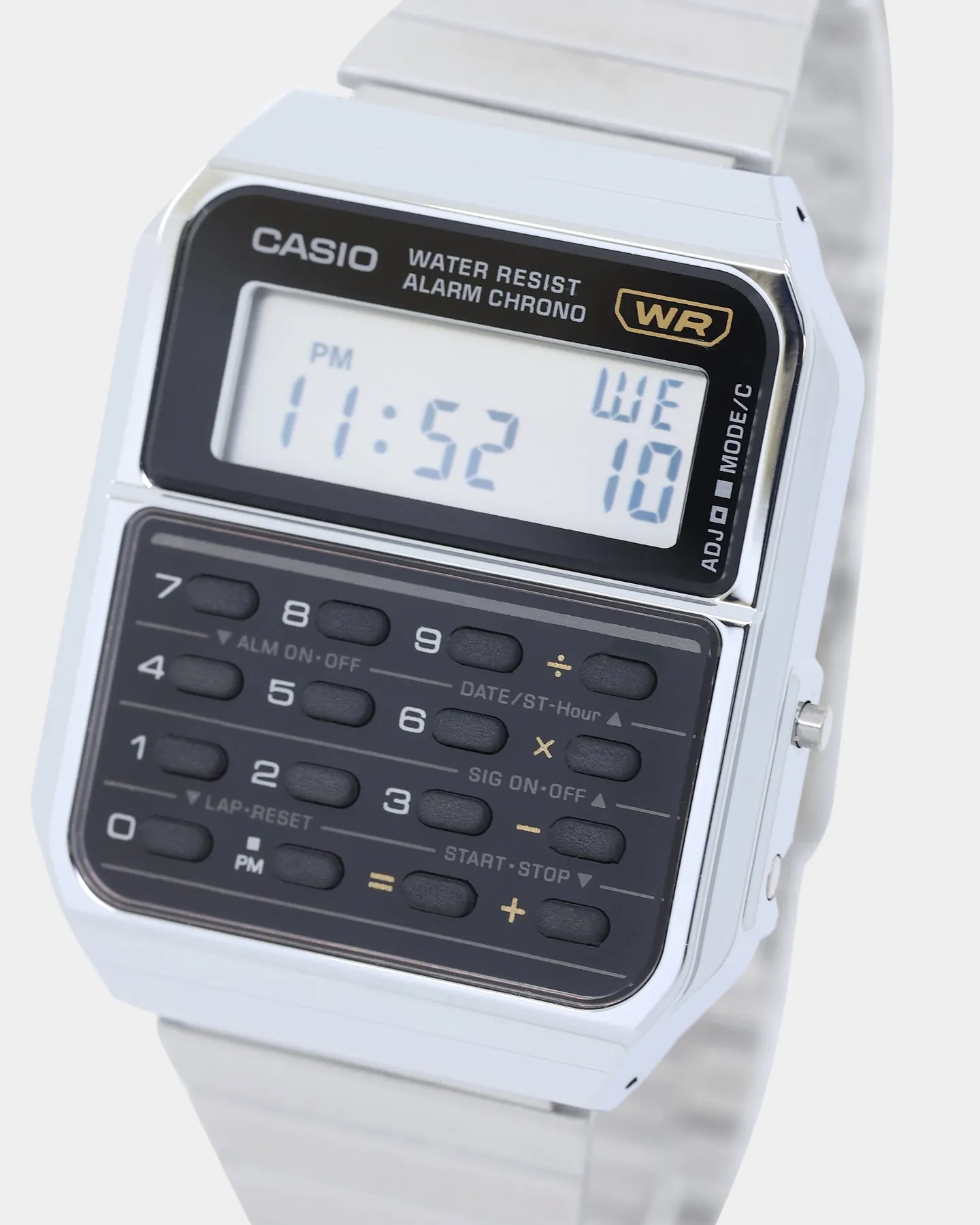 Casio CA500WE-1A Watch Silver/Black