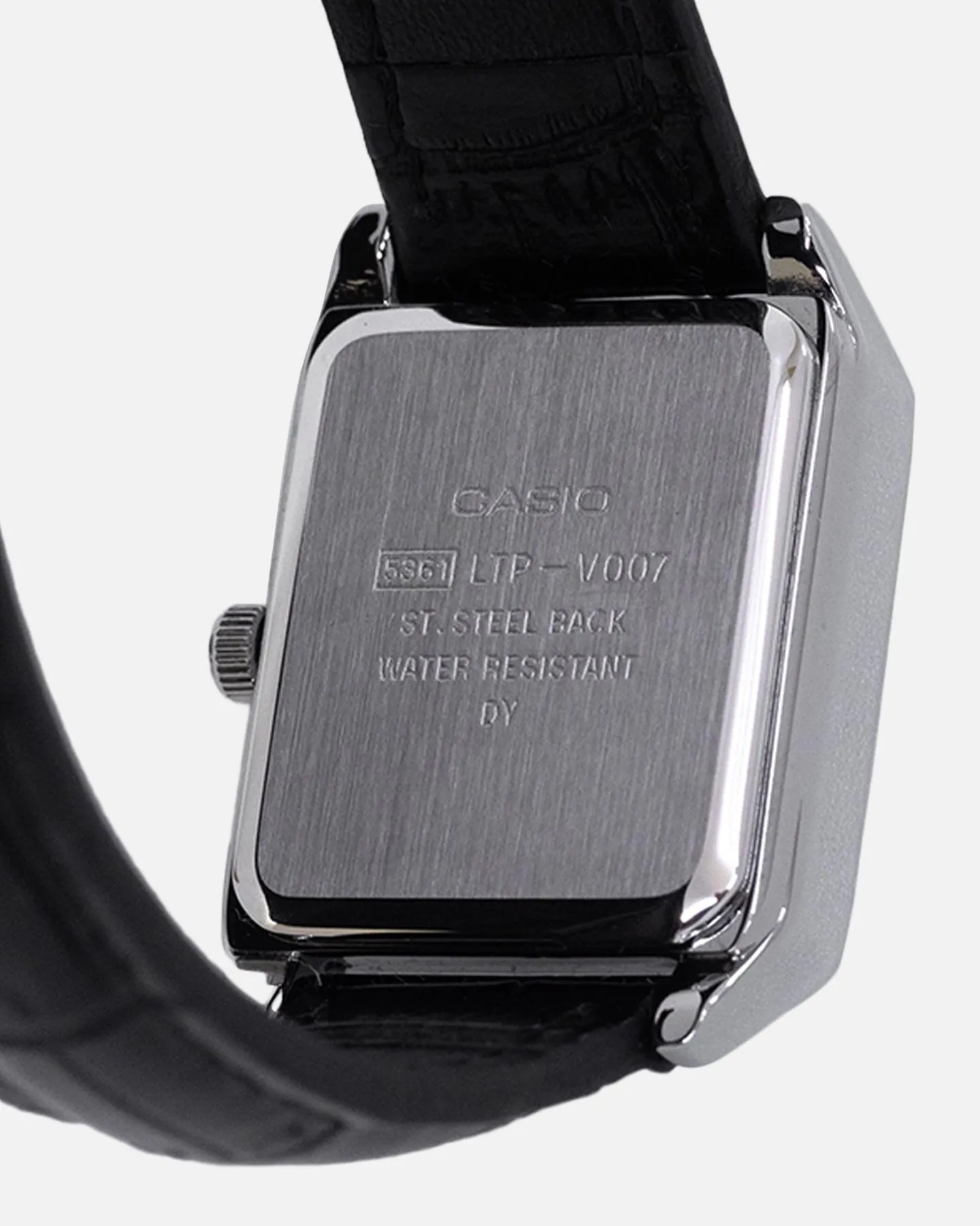 Casio Women's LTPV007L-1B Black/Silver