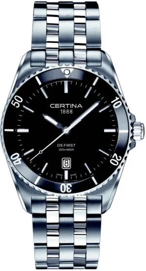Certina Watch DS First Gent Ceramic Quartz