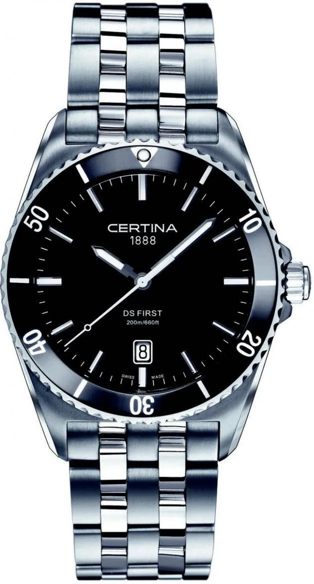 Certina Watch DS First Gent Ceramic Quartz