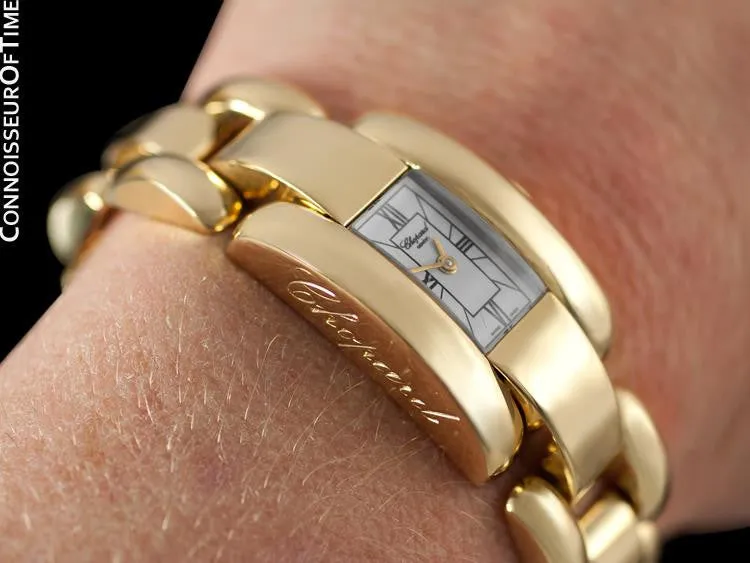 Chopard La Strada Ladies Bracelet Watch - 18K Gold