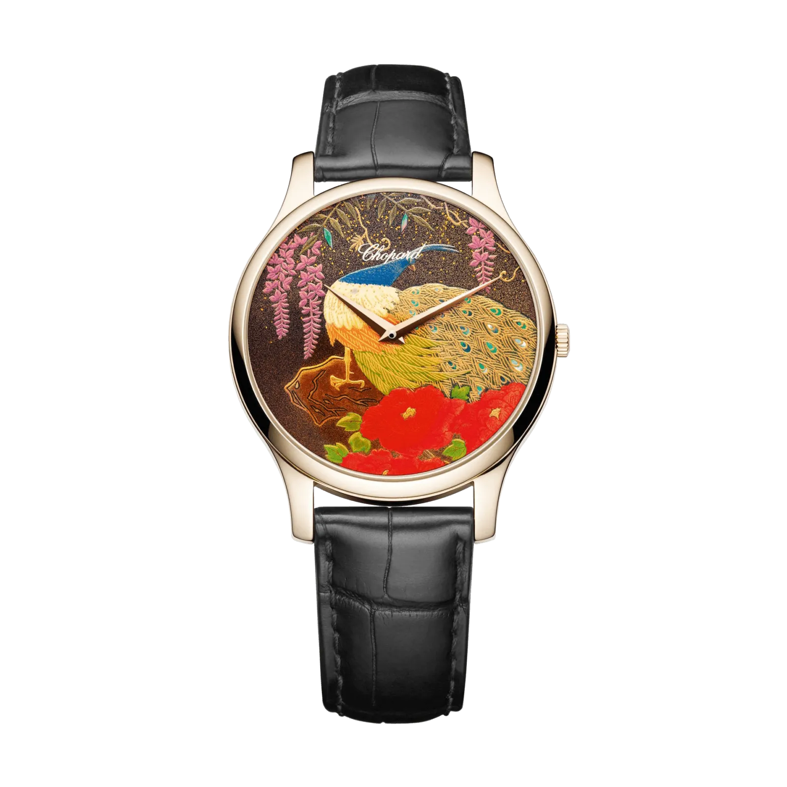 CHOPARD L.U.C Xp Urushi 18-carat Rose Gold Mens Watch 161902-5049