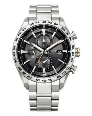 Citizen Attesa Radio Controlled Eco-Drive Titanium Watch AT8181-63E