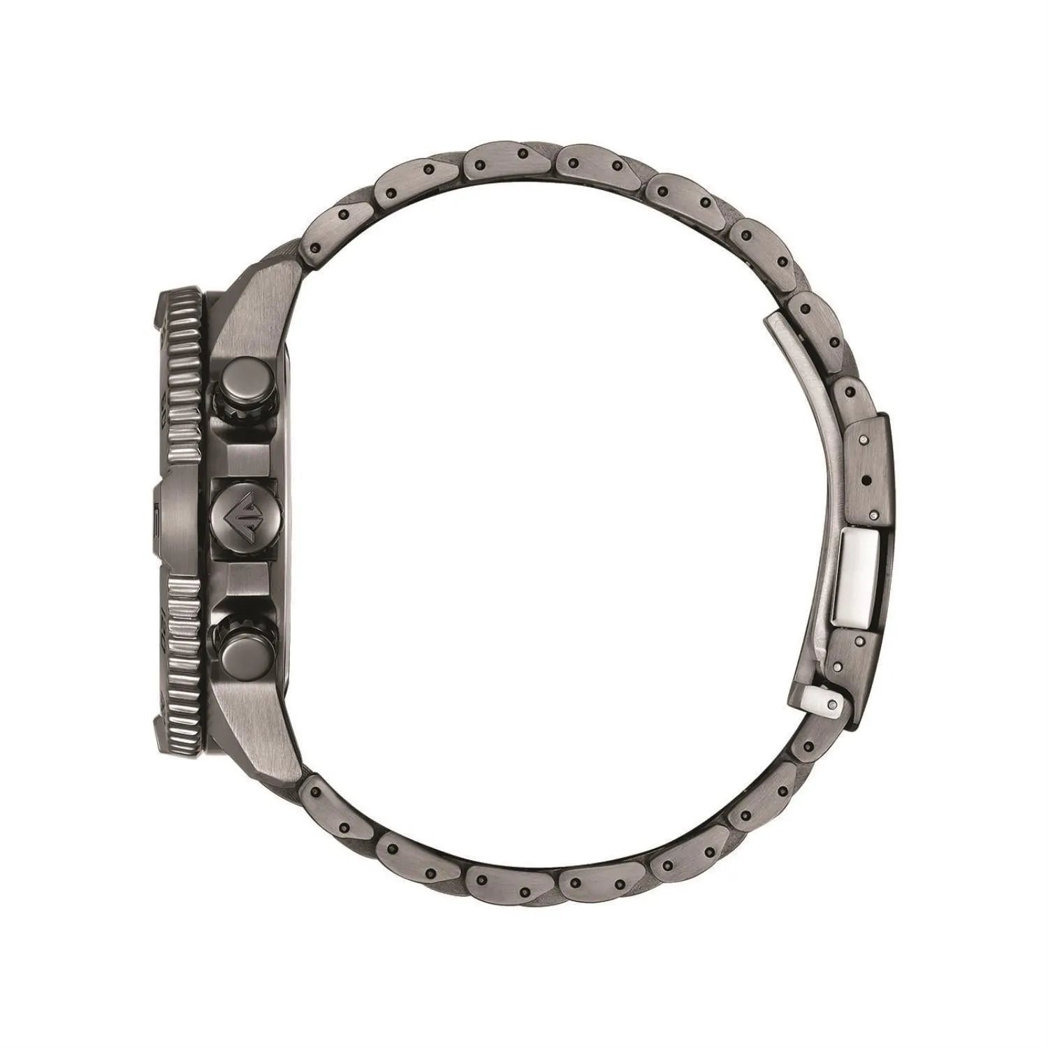 Citizen Watch with 48MM Green Round Dial and Stainless Steel Bracelet. AT8227-56X